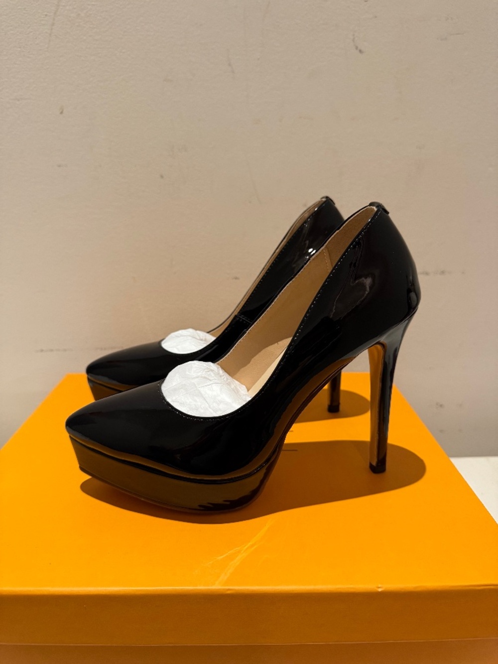 Classic Black Platform Heels